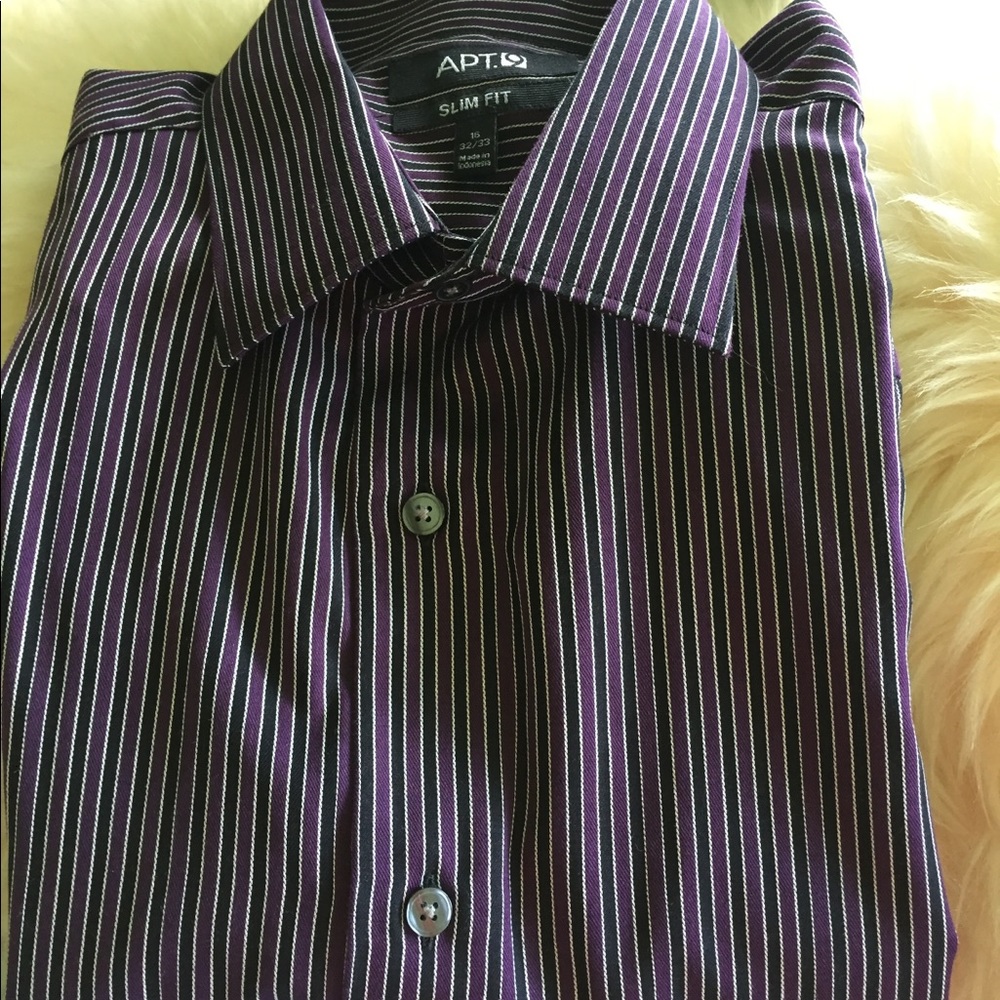 APT.9 Slim FIT Size 16 32/33 MAN Long sleeves